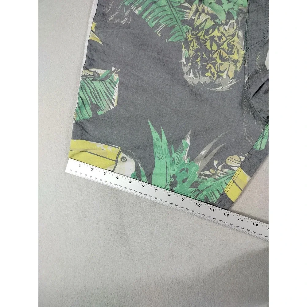 Hurley Swim Trunks Board‎ Shorts Mens 36 Multicolor Toucan Pineapple Tropical
